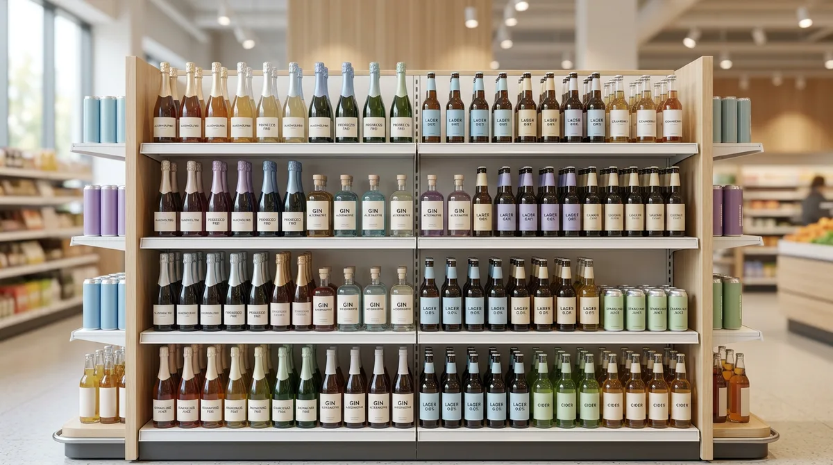 Titelbild zum Beitrag: Alkoholfrei-Trend im Regal: Strategie für Oktober 2025