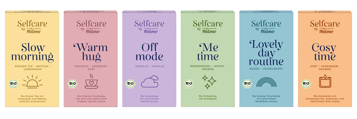 Titelbild: Meßmer: Für die jungen Zielgruppen: Selfcare by Meßmer