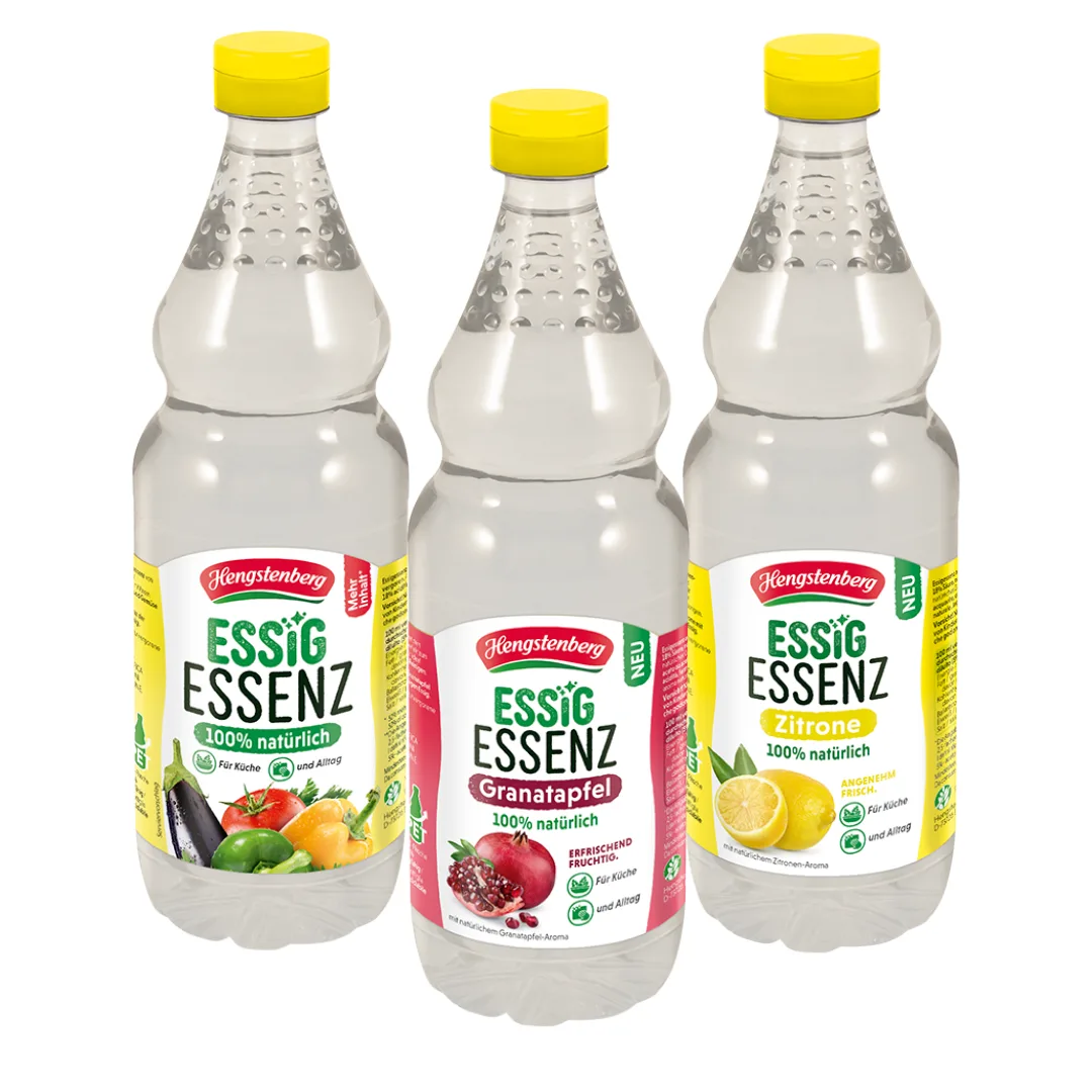 Titelbild: Essig Essenz: Ein harmonisches Trio mit Geschmack und Frische.