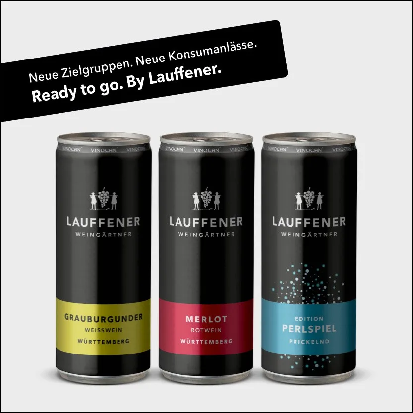 Titelbild: Lauffener Weingärtner: Ready-to-go Weine 0,25l