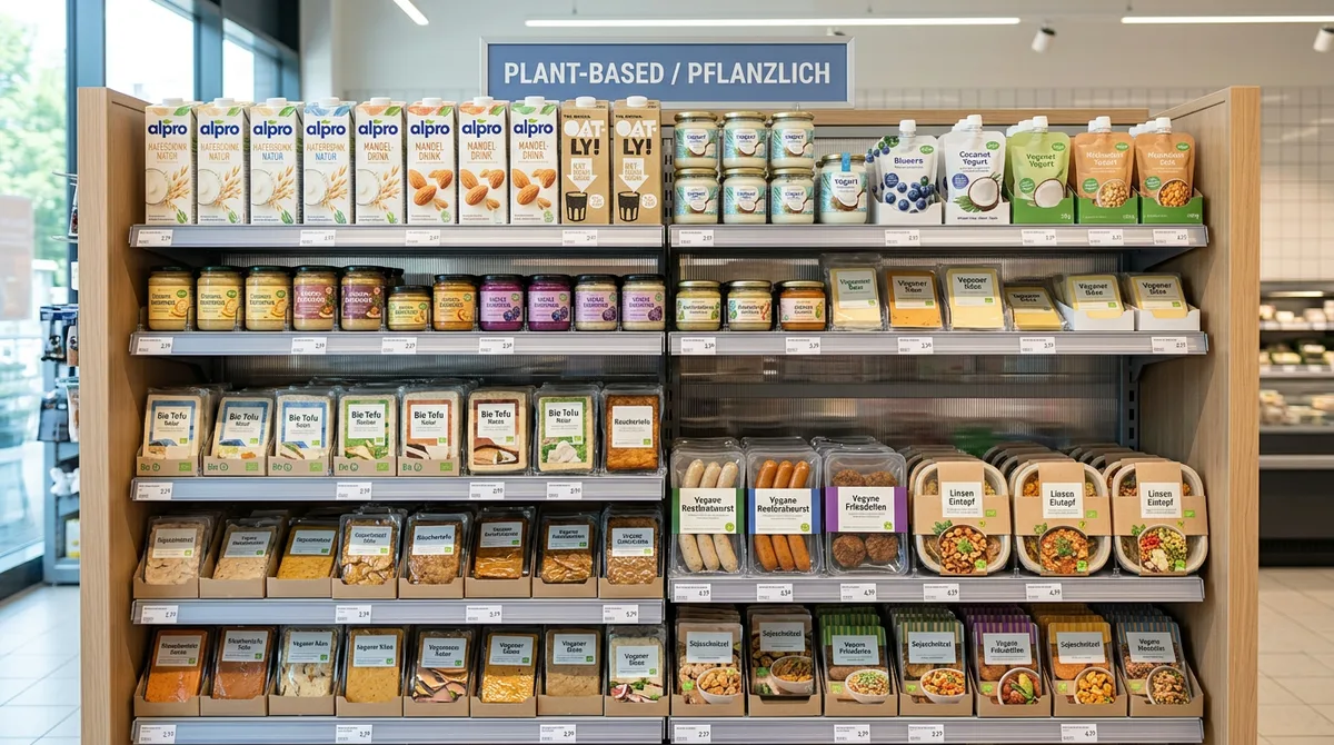 Titelbild zum Beitrag: Plant-Based Sortimente im LEH: Regalpflege im Sommer
