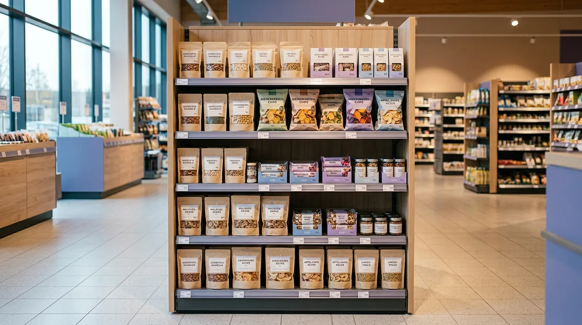 Titelbild zum Beitrag: Snacking-Trends 2026: Zweitplatzierung im LEH steigert Umsatz