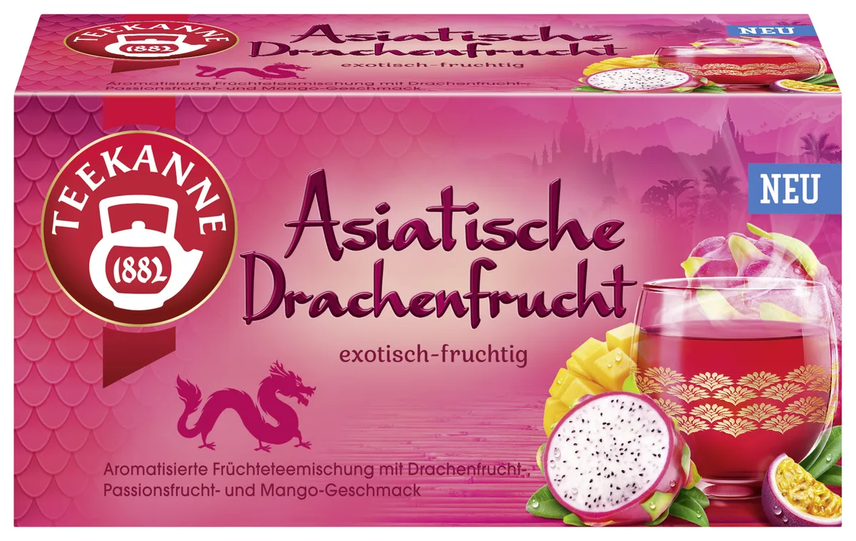 Titelbild: TEEKANNE: TEEKANNE Ländertee – Asiatische Drachenfrucht
